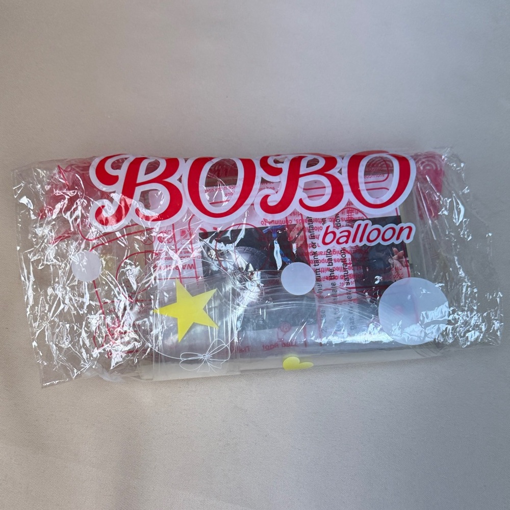 BOBO Balloons Clear 14 Pack each can inflate 16-20 inches 10 string lights tape